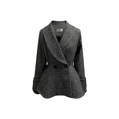 新季ch0le羊毛呢短外套