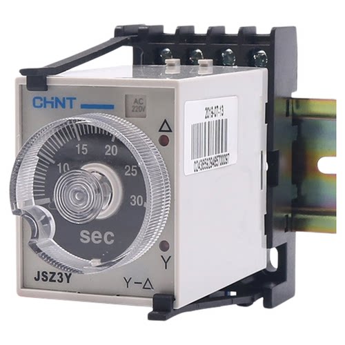 正泰 JSZ3Y 10/30/60S/220V/380V启动延时时间继电器星三角启动器