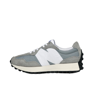 New Balance NB327系列 黑白元祖灰拼接复古男女跑鞋 MS327LAB
