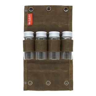 野人bushcraft户外野营便携式油蜡帆布调料盒50ml密封液体调料包