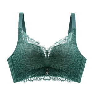 内衣女小胸聚拢收副乳防下垂上托平胸罩专用乳胶无钢圈调整型文胸