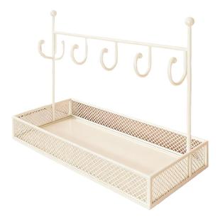 玄关置物架入口鞋柜桌面钥匙手表收纳整理架多功能纸巾香薰储物架