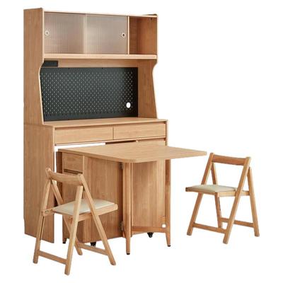 林氏家居多功能带餐桌一体餐边柜