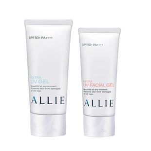 日本防晒霜嘉娜宝allie皑丽男女面部清爽物理防晒啫喱隔离倍护