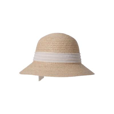 蓝墨竹L.MOZ新款草编帽子夏季法式拉菲赫本风草帽遮阳防晒显脸小