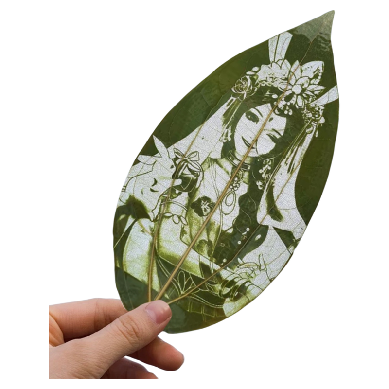 王者荣耀周边叶雕树叶雕刻书签毕业季生日礼物送同学朋友创意礼品