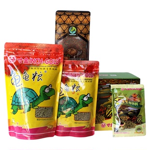 寸金龟粮小巴西龟幼龟通用乌龟饲料龟龟粮下沉水龟食物草龟专用粮