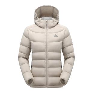 伯希和800蓬鹅绒羽绒服女秋冬户外防风保暖轻薄外套轻量登山服男