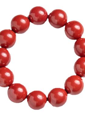 朱砂手串正品天然原矿朱砂手链