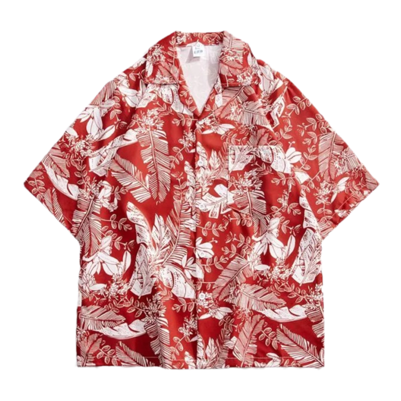 【限时优惠】碎花短袖衬衫