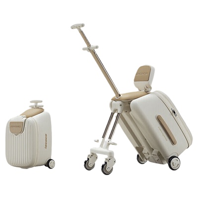 乐卡遛娃行李箱拉杆箱可坐骑登机