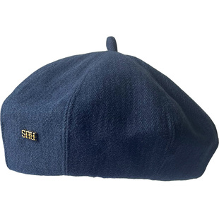 显脸小贝雷帽子女款大头围2025秋季新款头包脸甜美画家帽南瓜帽潮