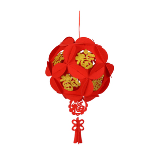 2026新款灯笼挂饰新年春节过年商场店铺室内客厅福字挂件装饰布置