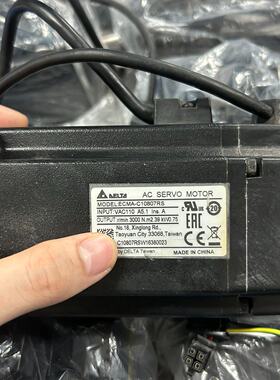【询价】台达电机ECMA-C10807RS，正常，成色如图，适用