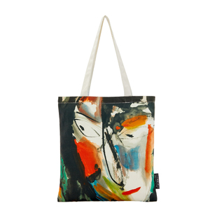 格米莱多功能帆布袋轻便户外单肩纯棉大容量潮流男女艺术创意