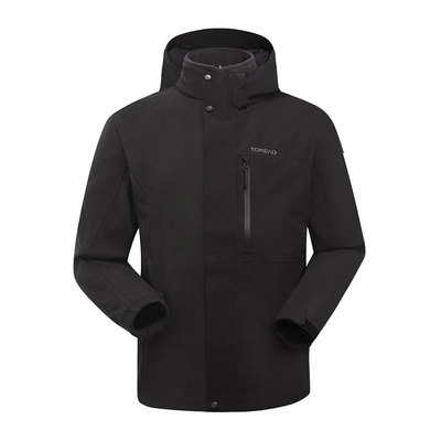 探路者防水透湿冲锋衣情侣款