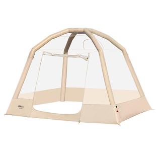 原始人户外星空房泡泡屋球形透明帐篷室外冬季防风保暖野营免搭建