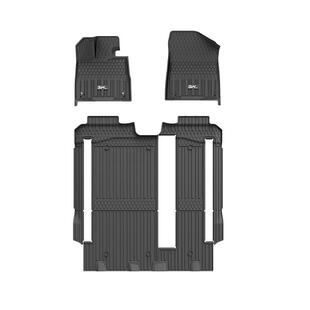 3W全TPE注塑脚垫适用22-26赛塞纳那混动Sienna格瑞维亚脚尾箱垫