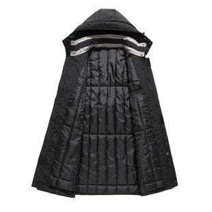 350斤男装潮特大码冬季羽绒棉服男中长款宽松棉衣袄加肥胖子外套