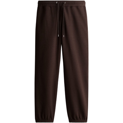 HM男装休闲裤柔软舒适宽松简约运动裤抽绳慢跑束脚长裤1012056