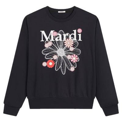 MARDI小雏菊印花圆领卫衣