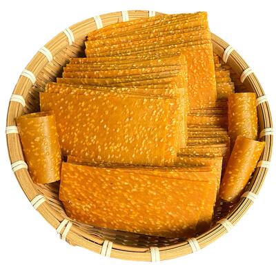 老式纯红薯干皮吃不胖的健康零食