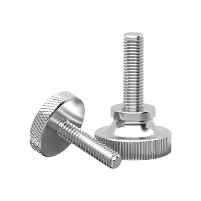M2M2.5M3M4M5M6M8M10不锈钢304高头滚花螺丝钉GB834手拧台阶螺栓