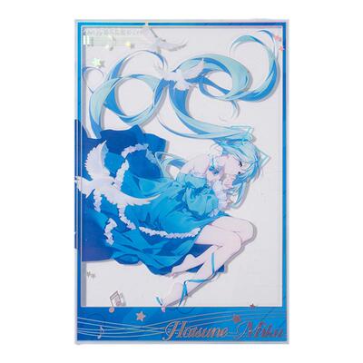 moeyu初音未来酣然梦景亚克力透卡miku拍照打卡二次元周边摆件