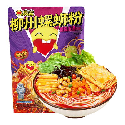 臭宝大片腐竹柳州螺蛳粉
