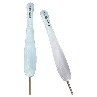 金岚钩针蓝色月华树脂标准针头