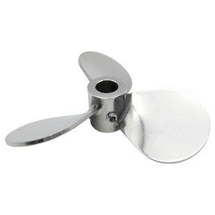 欣山 三叶304不锈钢搅拌叶片叶轮搅拌器搅拌桨油漆搅拌机分散桨叶