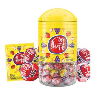 真知棒水果味棒棒糖约108支装什锦口味年货零食童年回忆休闲糖果