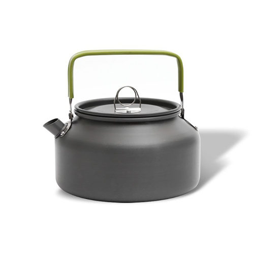 户外烧水壶野炊露营1.2升烧水泡茶水壶铝合金明火轻量便携咖啡壶