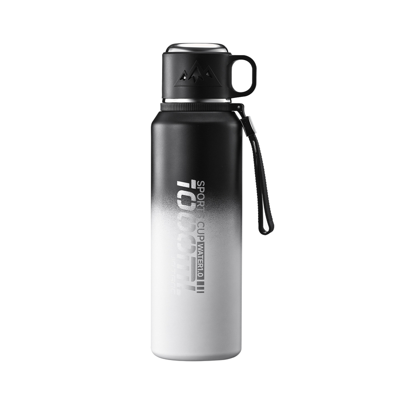 大容量316不锈钢男女学生抗摔保温杯直饮吸管两用保温壶户外水瓶