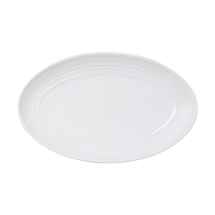 陶瓷鱼盘家用菜盘椭圆盘水果盘新款高级感烤鱼盘蒸鱼盘装鱼盘大号