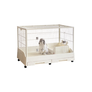 umi养宠物兔子专用笼子家用大号室内大空间兔笼防喷尿荷兰猪用品