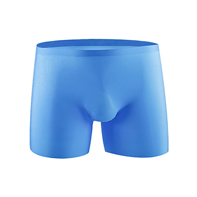 3d超薄一片式透明男士平角内裤