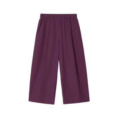 ZUCZUG强捻棉布九分裤