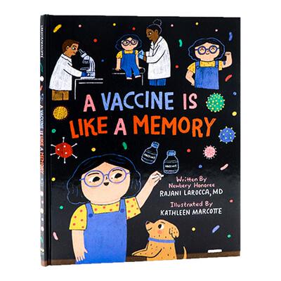 为什么要打疫苗 A Vaccine Is Like a Memory 英文原版 儿童精装科普绘本 知识百科图画书  疫苗的重要性  疫苗是如何保护你的身体