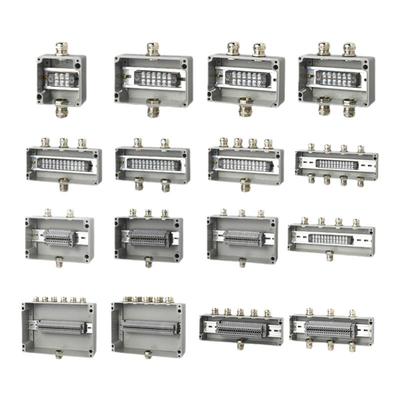 户外防水接线盒带端子铸铝金属