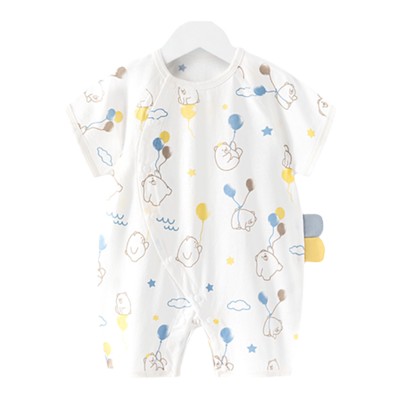 汤尼倍儿婴儿短袖连体衣纯棉夏季