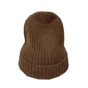 2.25现货帽子女兔毛毛线帽秋冬新款韩国东大门代购休闲保暖针织帽