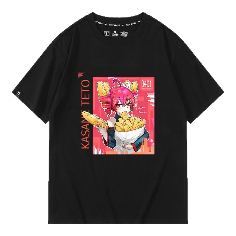 休闲宽松纯棉情侣短袖