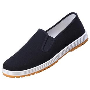 夏季老北京布鞋男士3520透气传统男款防滑中老年爸爸工作休闲开车