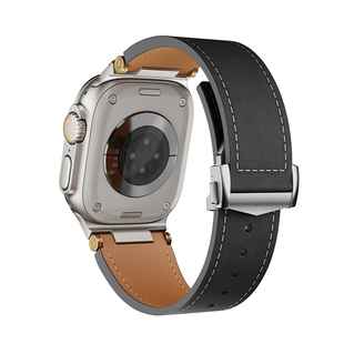 清歌适用AppleWatchUltra3表带iWatchUltra2苹果S11S10手表带AppleWatch11iWatch10Ultra皮质AppleWatchS真皮