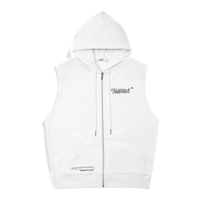 背心VWL拉链连帽背心运动休闲