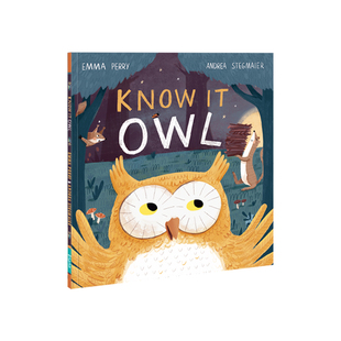 盖世童书 无所不知的猫头鹰 Know It Owl 点读版 原版进口英语早教阅读故事书启蒙儿童幼儿英文绘本支持小怪兽点读笔心智麦田