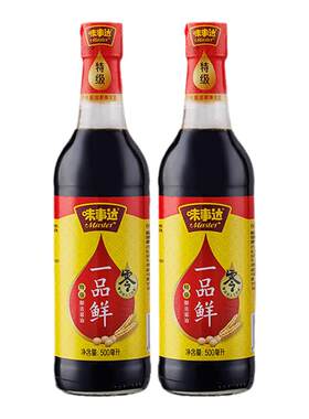 500ml味事达一品鲜酱油