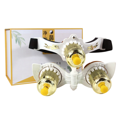 鼻子艾灸仪印堂迎香穴过敏性鼻炎