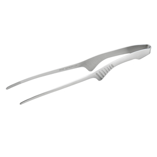 吉川进口食品夹yoshikawa日本烤肉夹牛排夹烧烤夹不锈钢长夹家用